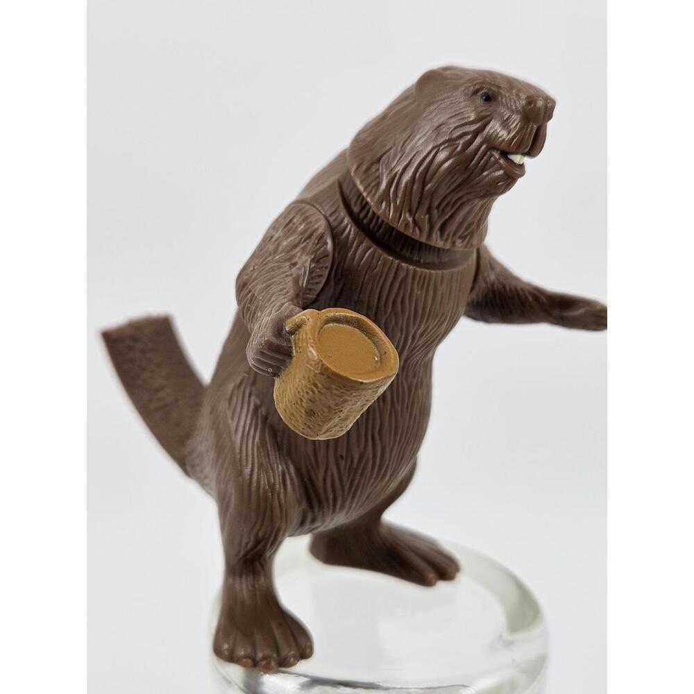 Narnia Lion Witch Wardrobe #4 Mr Beaver 3" Toy Figure McDonalds Happy Meal 2005